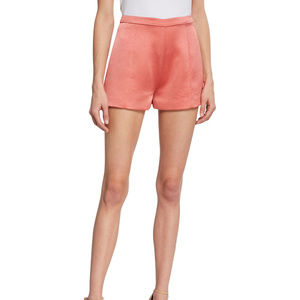 ALEXIS CHANCE SATIN SHORTS - ROSE